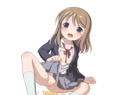 Page 209 of Toilet wo Kari ni Kita Onnanoko to Oshikko Play suru CG