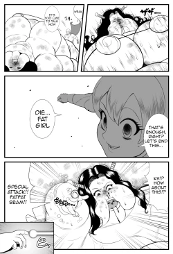 Page 8 of Alien Fatfat VS Superheroine