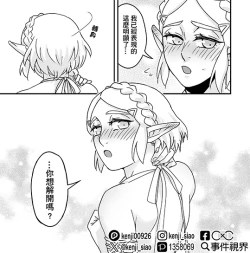 Page 10 of Sà ěr dá chuánshuō-kuàngyě zhī xī lín sà běn “xǐhuān de tā tài chídùnle hěn kùnrǎo a!!”G[The Legend of Zelda)