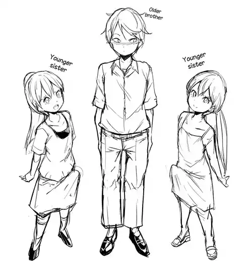 Download Futago no Imouto ga Onii-chan o Mesu Ochi Saseru | Twin Sisters Turns Their Big Brother Into a Submissive Female