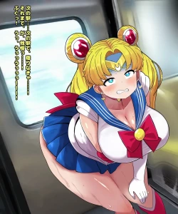 Page 10 of セーラームー●電車便意我慢