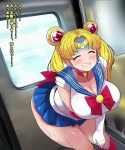 Page 13 of セーラームー●電車便意我慢