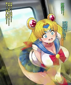 Page 22 of セーラームー●電車便意我慢