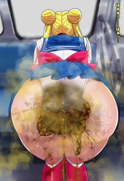 Page 30 of セーラームー●電車便意我慢