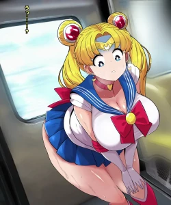 Page 6 of セーラームー●電車便意我慢