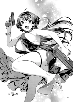 Page 55 of Seiyoku tsuyotsuyo Joshi wa Okute Eromangaka-san ni Gohoushi Play shitai