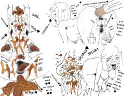 Page 5 of Gluttonous Scat Squishing Sisters"Shit Lab!"