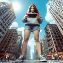 Page 10 of Giantess 10