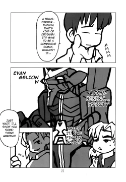 Page 21 of Kousoku Kaiten no EVA no hon IIStrange Companions