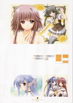 Page 102 of SHUFFLE! Visual Fan Book