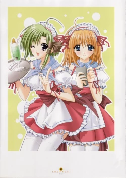 Page 113 of SHUFFLE! Visual Fan Book