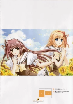 Page 120 of SHUFFLE! Visual Fan Book