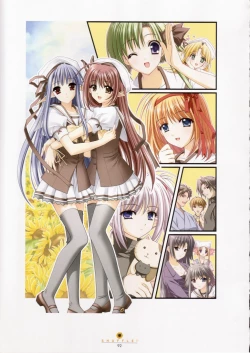 Page 93 of SHUFFLE! Visual Fan Book