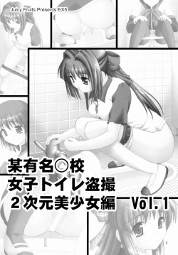 Page 2 of Bou Yuumei Koukou Joshi Toilet Tousatsu 2-jigen Bishoujo Hen Vol. 1