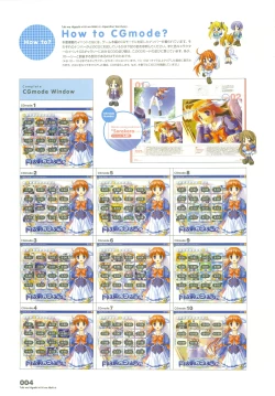 Page 10 of Tsuki wa Higashi ni Hi wa Nishi ni ～ Operation Sanctuary ～ Visual Fan Book