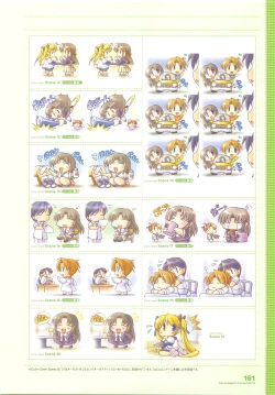 Page 199 of Tsuki wa Higashi ni Hi wa Nishi ni ～ Operation Sanctuary ～ Visual Fan Book