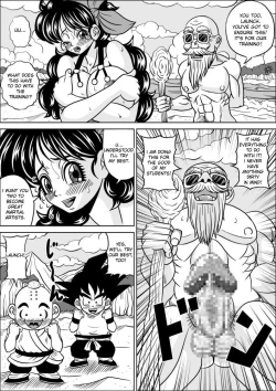 Page 10 of Kame-Sennin no Shugyou | Master Roshi's Training