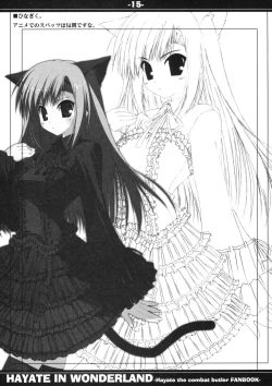 Page 15 of HAYATE IN WONDERLAND