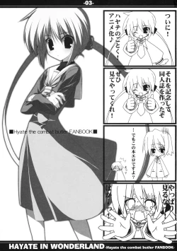 Page 3 of HAYATE IN WONDERLAND
