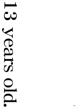 Page 2 of 13 years old