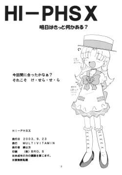 Page 2 of HI-PHS X