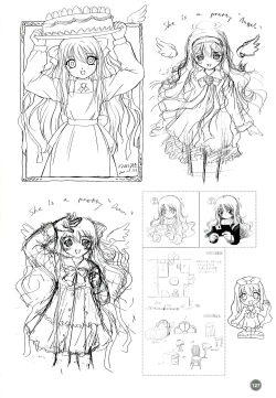 Page 128 of Rune official Nonohara Miki artworks
