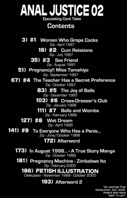 Page 4 of Anal Justice - Nikubou Shasei Hen