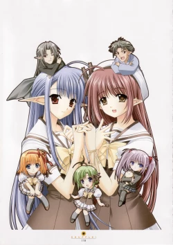 Page 119 of Shuffle! - Visual Fan Book