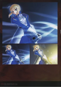 Page 119 of Fate/complete material I - Art material.