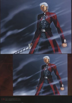 Page 123 of Fate/complete material I - Art material.