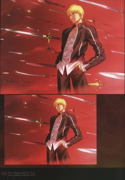 Page 141 of Fate/complete material I - Art material.