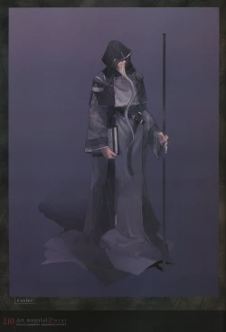 Page 215 of Fate/complete material I - Art material.