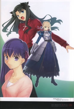 Page 244 of Fate/complete material I - Art material.