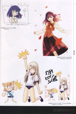 Page 246 of Fate/complete material I - Art material.