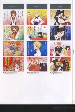 Page 250 of Fate/complete material I - Art material.