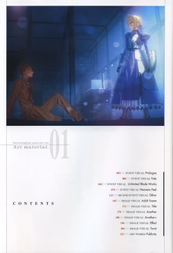 Page 7 of Fate/complete material I - Art material.