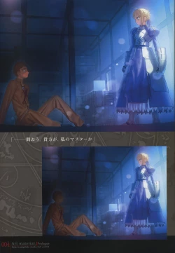 Page 9 of Fate/complete material I - Art material.