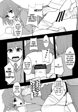 Page 10 of Ganbare Onaho-chan! | Good luck, Little Miss Cock Sleeve!