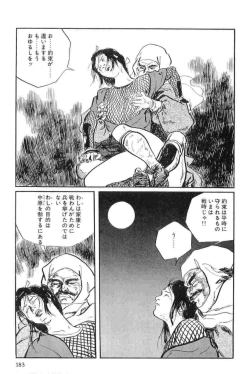 Page 186 of Hanzou no Mon Vol.13