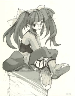 Page 107 of Meganeko E=mc2 illustrations