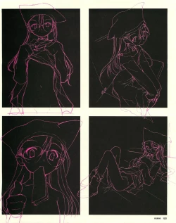Page 133 of Meganeko E=mc2 illustrations
