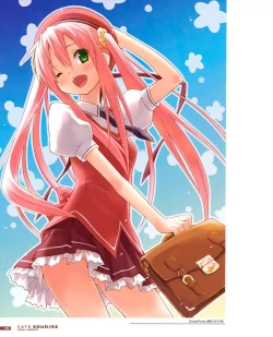 Page 18 of Cafe Sourire Visual Fanbook