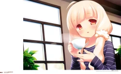 Page 2 of Cafe Sourire Visual Fanbook