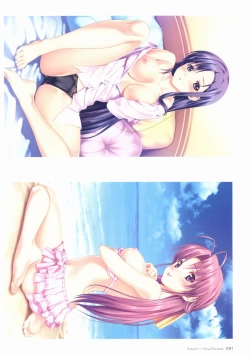 Page 93 of Tropical KISS Visual Fan Book - Koutaro Art Works