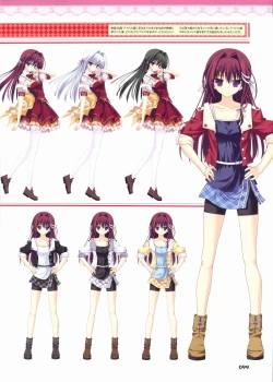 Page 104 of Kimi wo Aogi Otome wa Hime ni Visual Fan Book