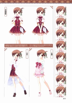 Page 11 of Kimi wo Aogi Otome wa Hime ni Visual Fan Book