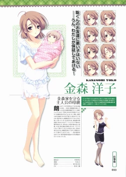 Page 23 of Kimi wo Aogi Otome wa Hime ni Visual Fan Book