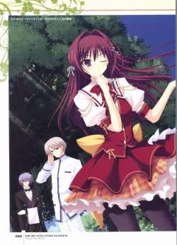 Page 84 of Kimi wo Aogi Otome wa Hime ni Visual Fan Book