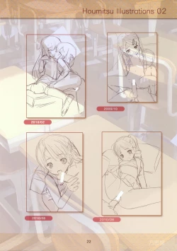 Page 22 of Houmitsu Illustrations 2