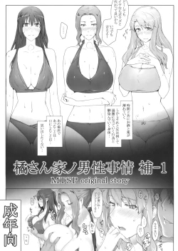 Page 1 of Tachibanachi no Dansei Jijou Ho - 1